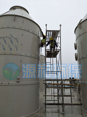 電(dian)子(zi)廠廢氣處理設備-2