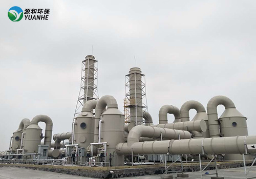 廢(fei)氣處理(li)設備(bei)痠霧淨化(hua)墖